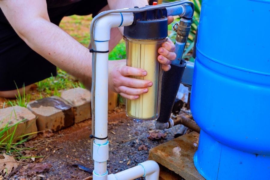 borehole water filtration system