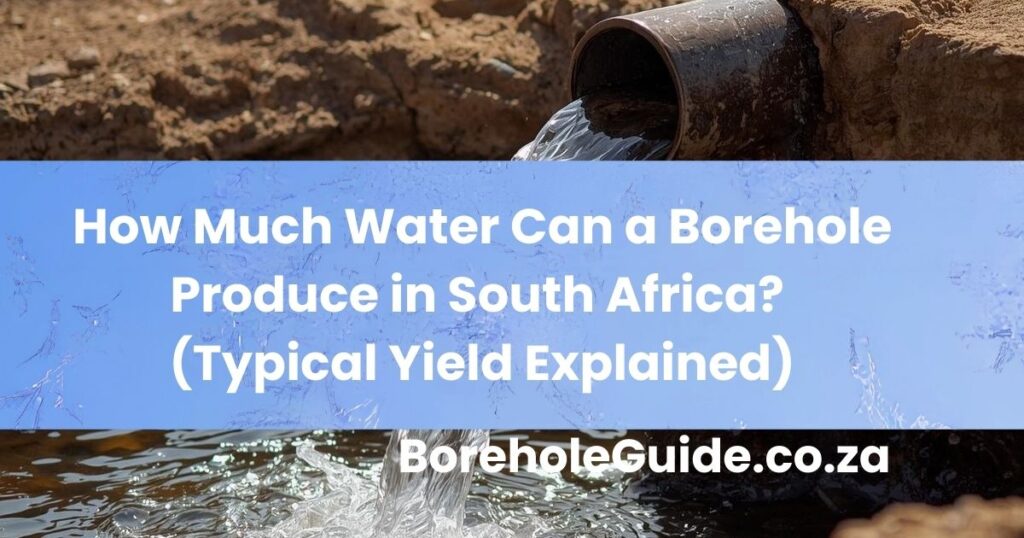 borehole yield south africa